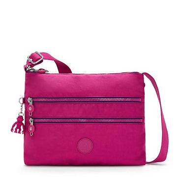 Kipling Alvar Crossbody Bags Pink Fuchsia | CA 1066BE